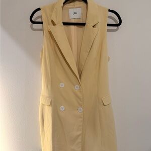 YLLW The Label Liv Sleeveless Blazer Dress (Size M)